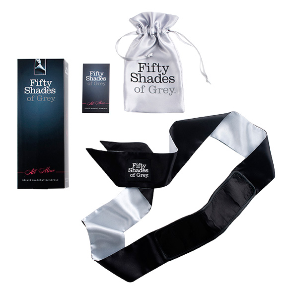 Fifty Shades of Grey All Mine Deluxe Blackout Blindfold