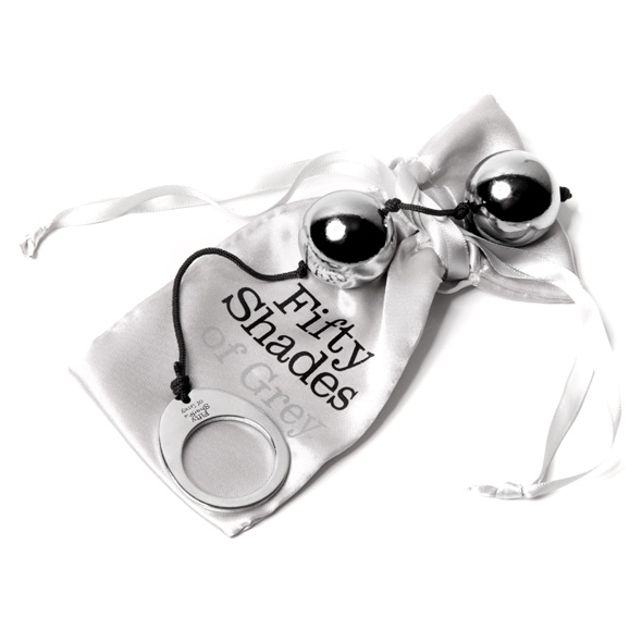 Fifty Shades of Grey Inner Goddess Silver Pleasure Balls