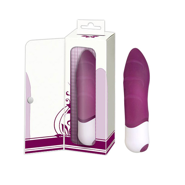 Silicone Vibe Small donkerroze