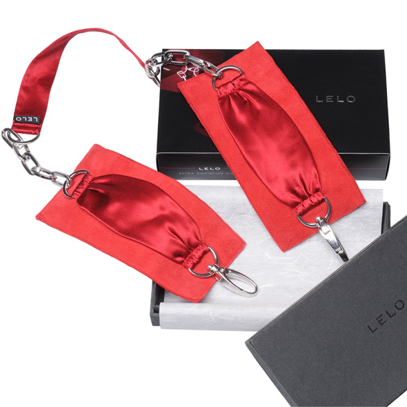 Lelo Sutra handboeien rood