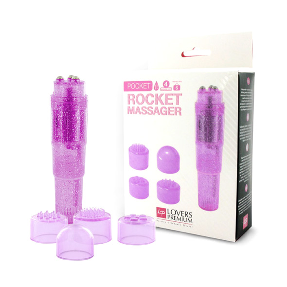 Lovers Premium Pocket Rocket Massager paars